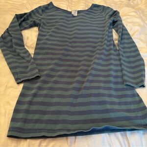Matilda Jane Blue and Green Striped Top
